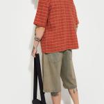 URB_N Men Check Relaxed Fit Shirt