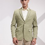 INVICTUS Slim Fit Self-Design Semiformal Blazers