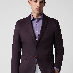 Van Heusen Slim-Fit Single Breasted Blazer