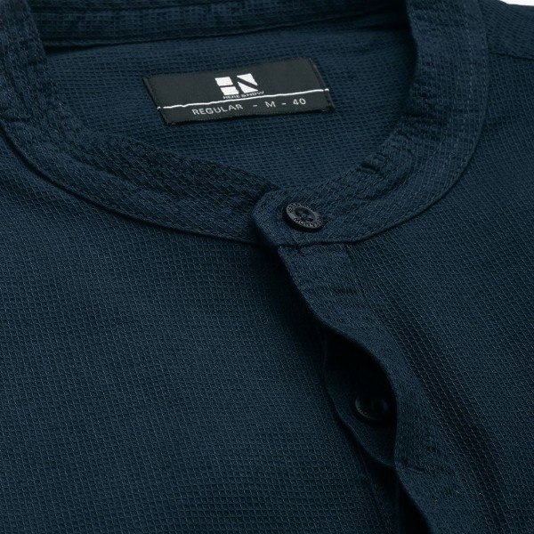 HERE&NOW Men Solid Cotton Short Kurta