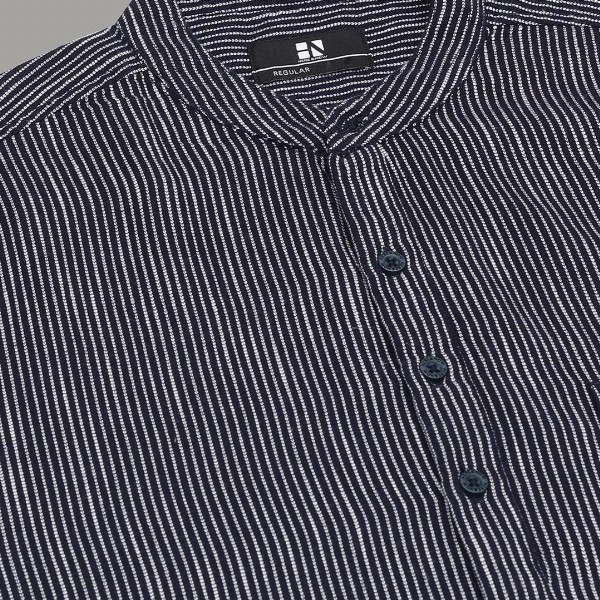 HERE&NOW Striped Cotton Short kurta