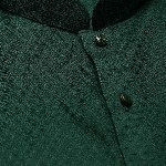 Sangria Men Textured Pattern Mandarin Collar Stylish Cotton Kurta