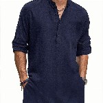 Anouk Men Solid Long Kurta