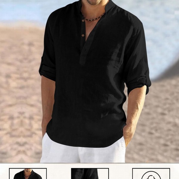 Fifth U Black Blended Kurtas