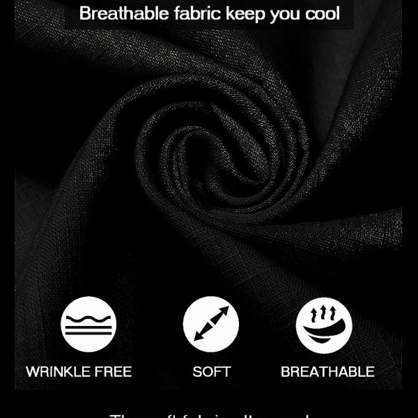 Fifth U Black Blended Kurtas