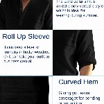 Fifth U Black Blended Kurtas