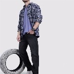 The Roadster Life Co. Men Mid-Rise Light Fade Regular Fit Jeans