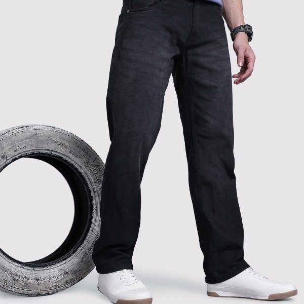 The Roadster Life Co. Men Mid-Rise Light Fade Regular Fit Jeans