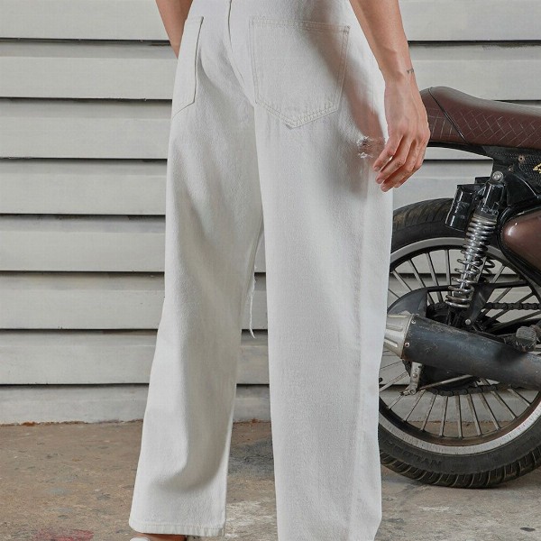 High Star Men relaxed fit heavy distress jeans