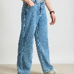 FREAKINS Men Cotton Straight Fit Mid-Rise Jeans