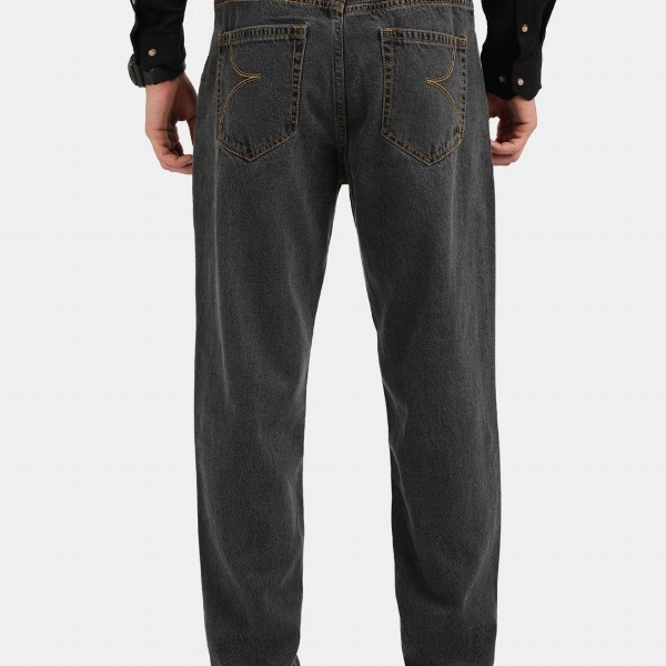 Bene Kleed Men Mid-Rise Straight Fit Jeans