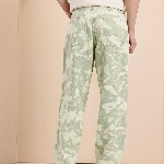 Mast & Harbour Men Printed Baggy Fit Jeans