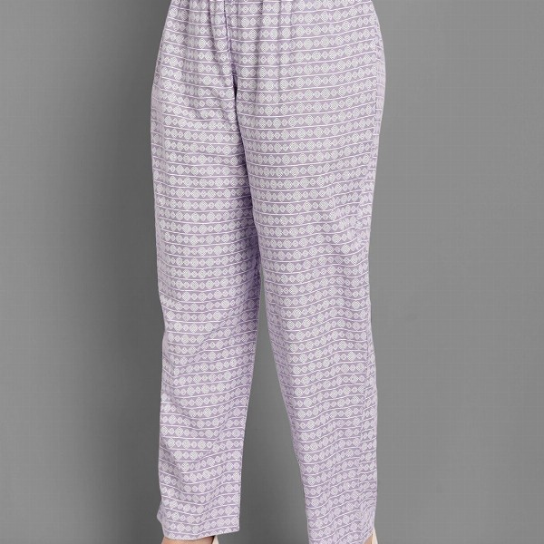 SINGNI Women Purple Ethnic Motifs Embroidered Mirror Work Kurta with Trousers & Dupatta