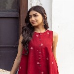 GoSriKi Women Printed Regular Kurta with Palazzos