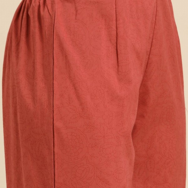 anayna Anarkali Pure Cotton Kurta With Trousers & Dupatta