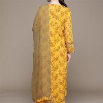 aarke Ritu Kumar Women Printed Regular Thread Work Kurta with Trousers & With Dupatta