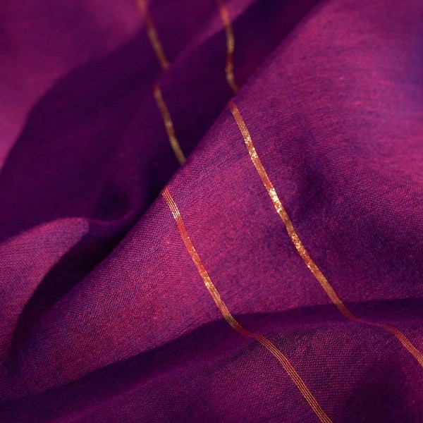 Suta Pink Solid Pure Mul Cotton Saree