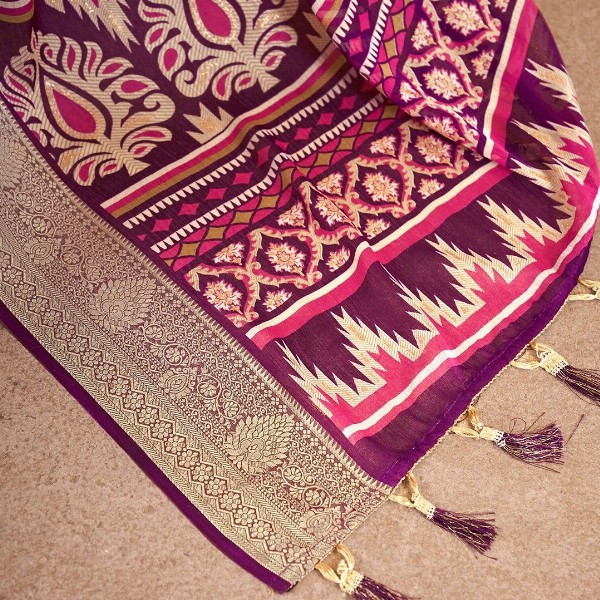 all about you Floral Pure Chiffon Saree