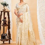 KALINI Woven Design Banarasi Saree With Blouse Piece