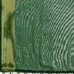 Mitera Green & Gold-Toned Floral Zari Pure Chiffon Saree