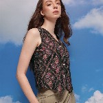 CORSICA Indie Floral Printed Vest
