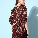 EVERYDAY by ANI Women Printed Georgette Top