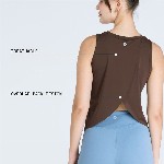 CAVA Brown Overlap Tank