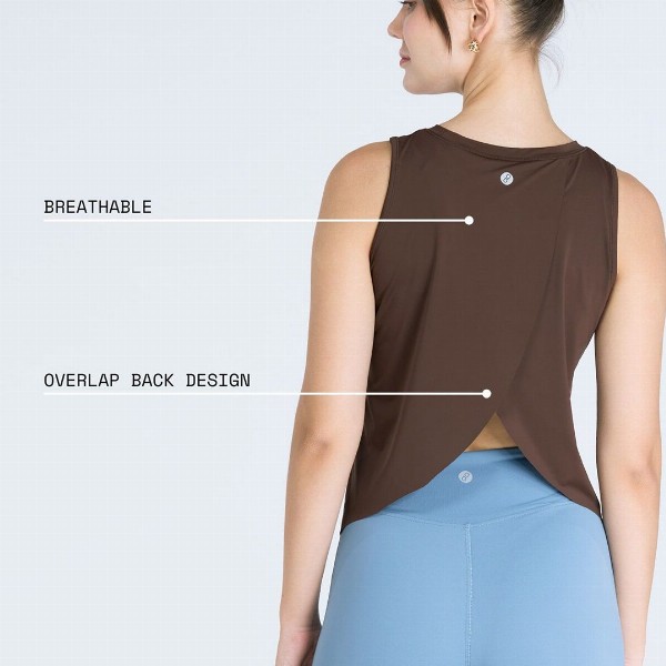 CAVA Brown Overlap Tank