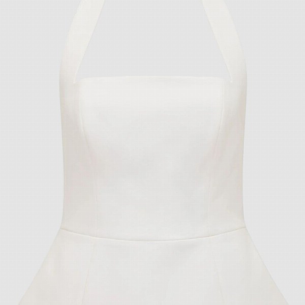 Forever New Women Halter Neck Peplum Top