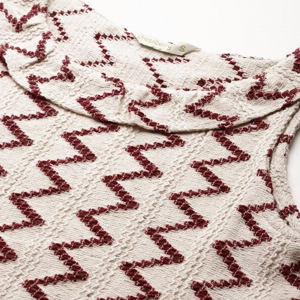 DressBerry Ruffles Knitted Top