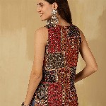 Anouk Rustic Floral Print Top