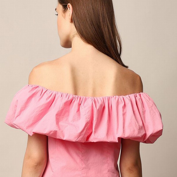 ONLY Women Cotton Off-Shoulder Cotton Top