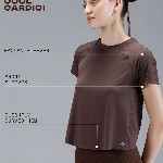 Cava Brown Overlap Tee