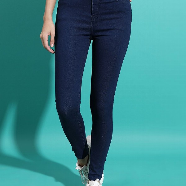 Basics By Tokyo Talkies Women Slim Fit Stretchable Jeans