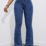 Kotty Women Bootcut High-Rise Stretchable Jeans