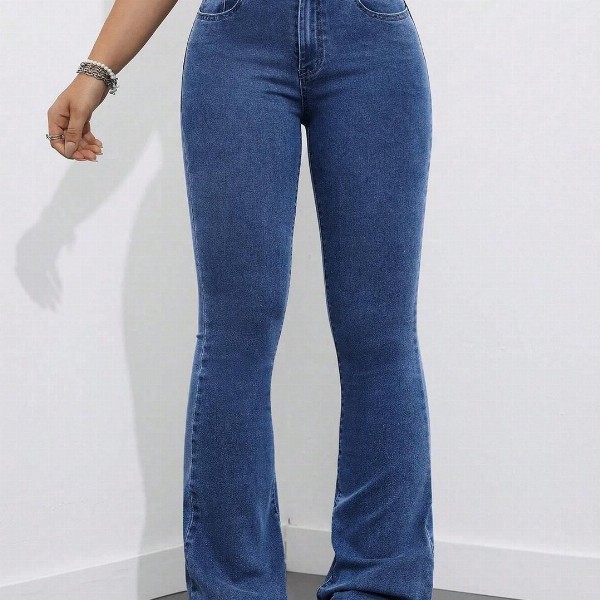 Kotty Women Bootcut High-Rise Stretchable Jeans