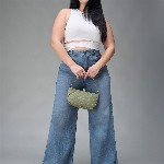Miss Chase A+ Women Wide Leg High-Rise Light Fade Stretchable Jeans