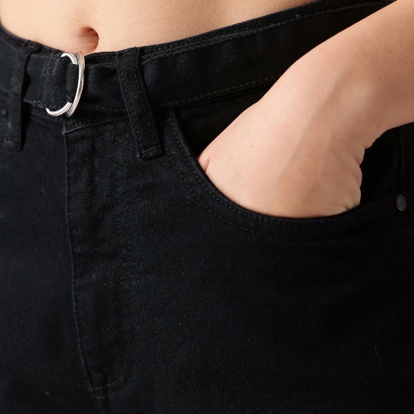 all about you Women Wide Leg High-Rise Stretchable Jeans