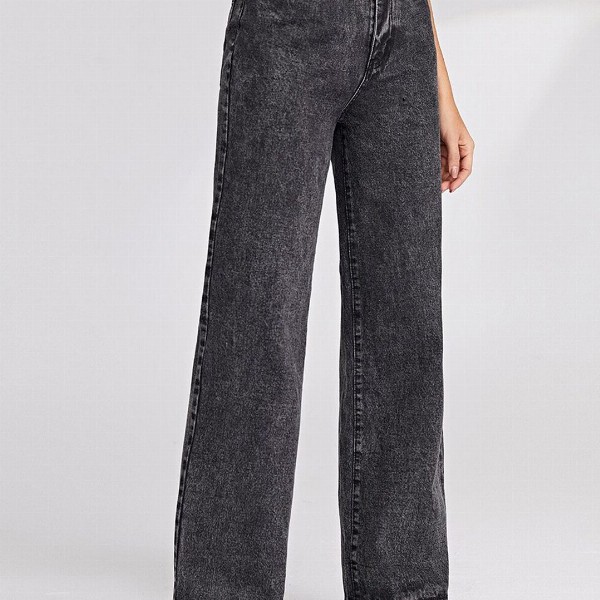 Kotty Women Jean Straight Fit High Rise Stretchable Jeans