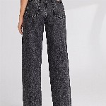 Kotty Women Jean Straight Fit High Rise Stretchable Jeans