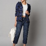 Chemistry Denim Mid Rise Straight Leg Whiskers Jeans