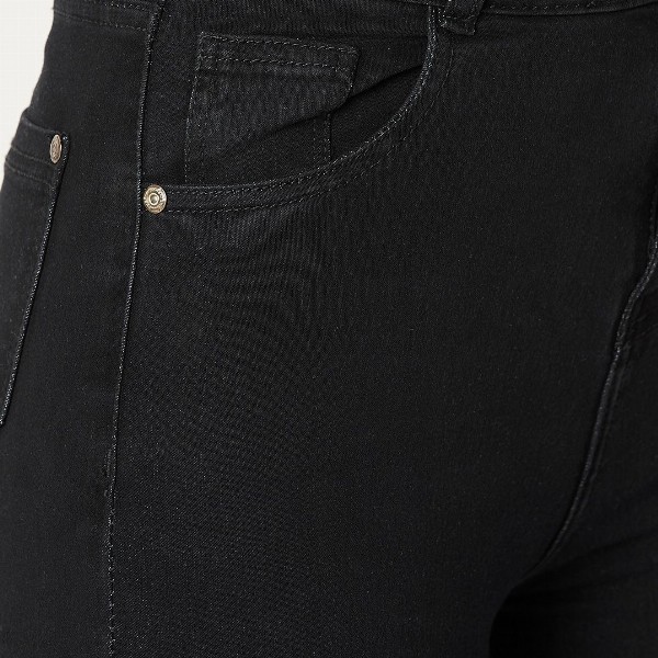 Miss Chase Women Black Skinny Fit High-Rise Clean Look Jeans