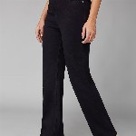 DOLCE CRUDO Women Straight Fit High-Rise Stretchable Jeans
