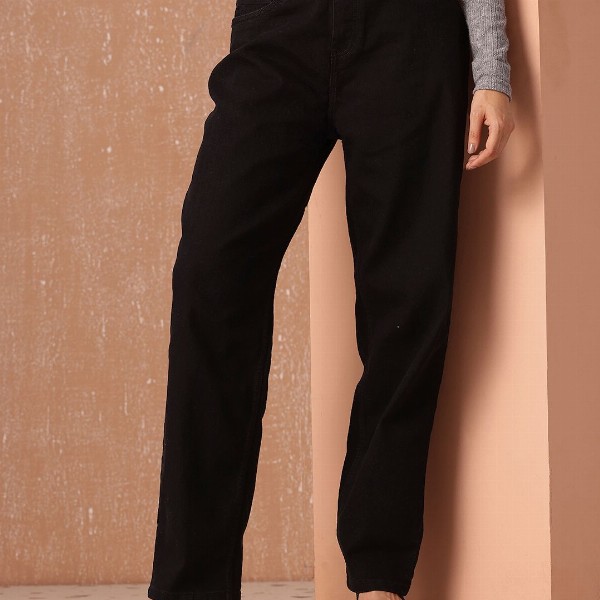 all about you Women Mom Fit High-Rise Stretchable Jeans