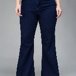 Miss Chase A+ Women Bootcut High-Rise Stretchable Jeans