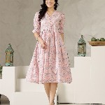 Stylum Women Floral Print A-Line Dress