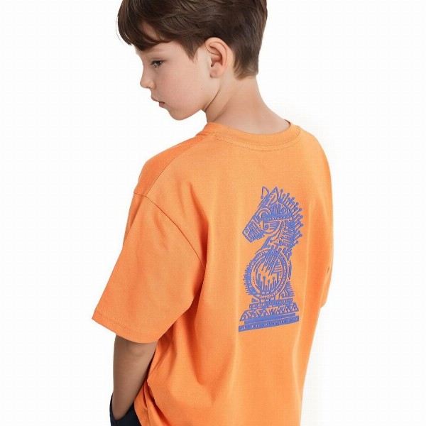 Rare Ones Boys Oversized Back Print T-Shirt