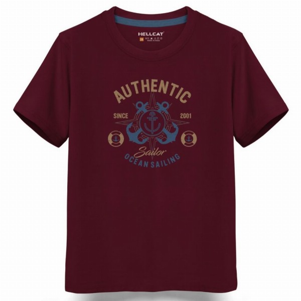 HELLCAT Boys Typography 3 Printed T-shirt