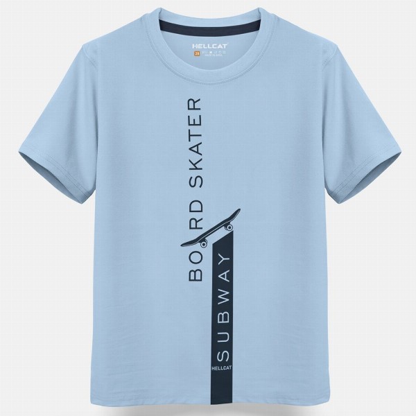 HELLCAT Boys Pack Of 3 Printed Cotton T-shirt