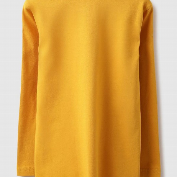 United Colors of Benetton Boys Typography Printed Round Neck Pure Cotton T-shirt